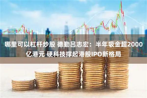 哪里可以杠杆炒股 德勤吕志宏：半年吸金超2000亿港元 硬科技撑起港股IPO新格局